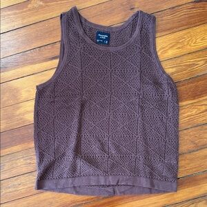 Abercrombie & Fitch Crochet Tank
